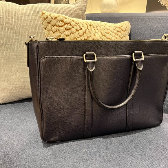 Coach Men's Briefcase with strap - Picture 4 of 7